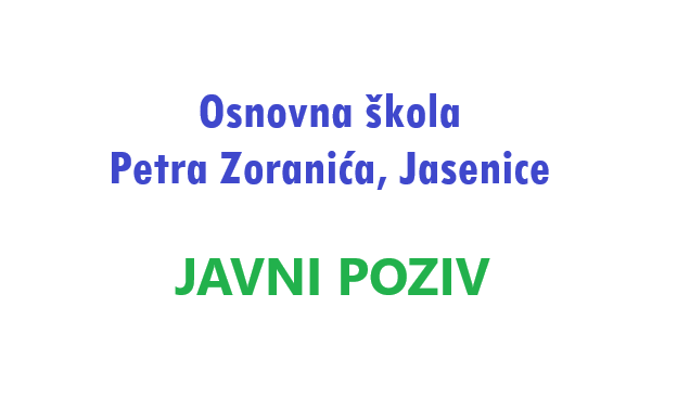 Javni poziv za ponude 1-2025