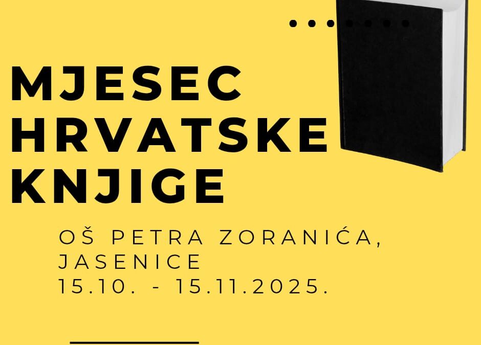 MJESEC HRVATSKE KNJIGE